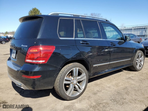 2013 Mercedes-Benz GLK-Class GLK 350 with VIN WDCGG8JB4DF998224, listed as a Copart auction lot 49622585 with 106,869 mi miles and Salvage Title. Bid and sale history available at carsss.com. Image 3.
