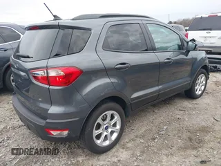 2021 Ford EcoSport SE with VIN MAJ3S2GE6MC403950, listed as a IAAI auction lot 41606208 with 50,581 mi miles and . Bid and sale history available at DreamBid. Image 4.