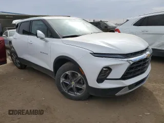 2023 Chevrolet Blazer LT with VIN 3GNKBHR45PS165477, listed as a Copart auction lot 76683094 with 30,088 mi miles and Clean title. Bid and sale history available at DreamBid. Image 4.