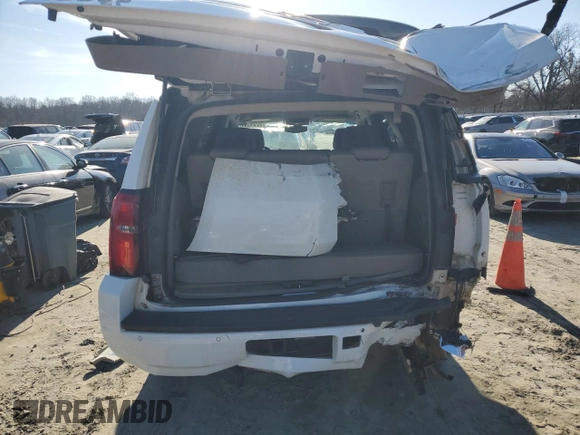 2016 Chevrolet Tahoe LS with VIN 1GNSCAKCXGR458090, listed as a Copart auction lot 86504394 with 166,558 mi miles and Salvage title. Bid and sale history available at DreamBid. Image 6.