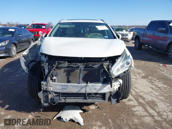 2017 Nissan Murano S with VIN 5N1AZ2MG5HN122702, listed as a IAAI auction lot 41694987 with 126,067 mi miles and . Bid and sale history available at carsss.com. Image 6.