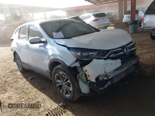 2021 Honda CR-V EX with VIN 2HKRW1H52MH410934, listed as a IAAI auction lot 41550495 with 76,442 mi miles. Bid and sale history available at carsss.com. Image 1.