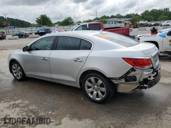 2012 Buick LaCrosse Premium 1 with VIN 1G4GD5E32CF361276, listed as a Copart auction lot 60895755 with 220,501 mi miles and Non repairable. Bid and sale history available at DreamBid. Image 2.