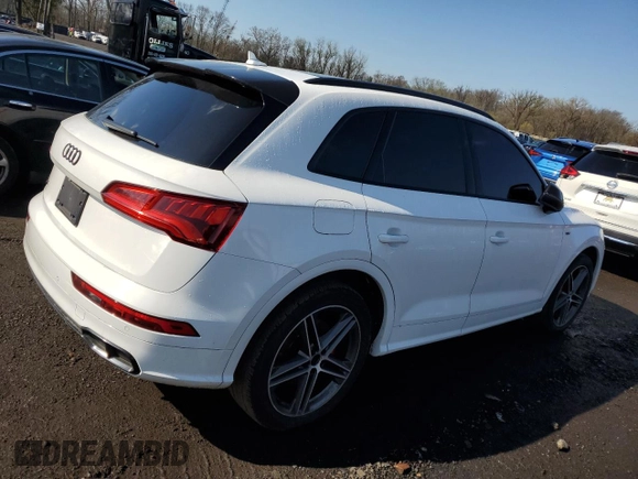 2018 Audi SQ5 Prestige with VIN WA1C4AFYXJ2033611, listed as a Copart auction lot 50764524 with 68,673 mi miles and Salvage Title. Bid and sale history available at DreamBid. Image 3.