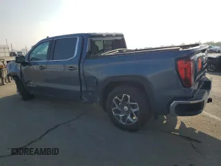 2024 GMC Sierra 1500 with VIN 1GTPHBE88RZ149430, listed as a Copart auction lot 83250124 with 33,092 mi miles and Salvage Title. Bid and sale history available at DreamBid. Image 2.