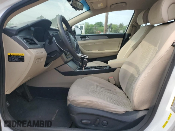 2015 Hyundai Sonata SE with VIN 5NPE24AF4FH224961, listed as a Copart auction lot 54130185 with 113,615 mi miles and Salvage Title. Bid and sale history available at DreamBid. Image 7.