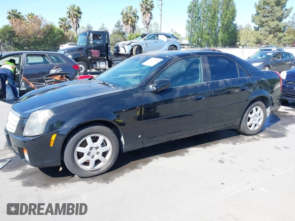 2007 Cadillac CTS with VIN 1G6DM57T770165558, listed as a IAAI auction lot 42146188 with 236,763 mi miles. Bid and sale history available at carsss.com. Image 2.