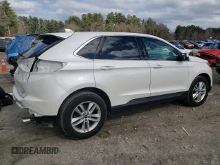 2015 Ford Edge SEL with VIN 2FMTK4J80FBB58165, listed as a Copart auction lot 52159725 with 137,285 mi miles and Clean Title. Bid and sale history available at carsss.com. Image 3.