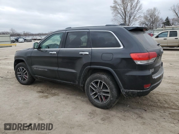 2019 Jeep Grand Cherokee Limited with VIN 1C4RJFBG6KC553318, listed as a Copart auction lot 47525375 with 146,843 mi miles and Salvage title. Bid and sale history available at DreamBid. Image 2.