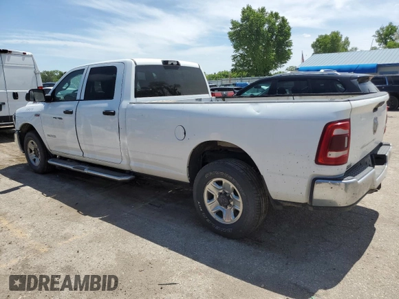 2021 Ram 2500 Tradesman with VIN 3C6UR4HJ2MG604556, listed as a Copart auction lot 55568605 with 149,584 mi miles and Salvage title. Bid and sale history available at DreamBid. Image 2.