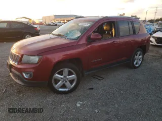 2014 Jeep Compass Latitude with VIN 1C4NJCEA0ED849678, listed as a Copart auction lot 41357425 with 60,828 mi miles and Salvage Title. Bid and sale history available at carsss.com. Image 1.