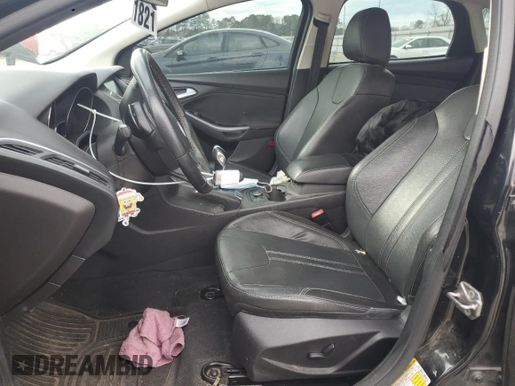 2014 Ford Focus Titanium with VIN 1FADP3J22EL221898, listed as a Copart auction lot 47867325 with 97,806 mi miles and Salvage Title. Bid and sale history available at DreamBid. Image 7.