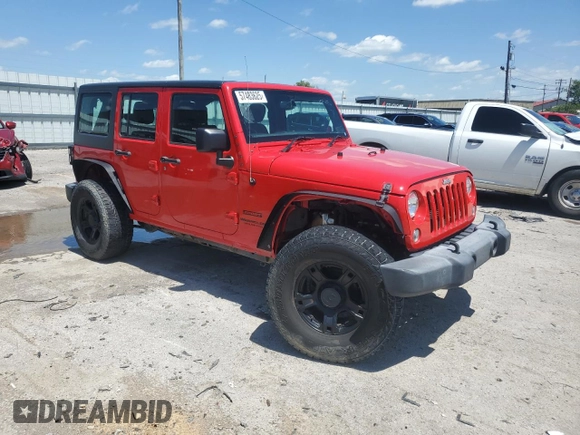 2016 Jeep Wrangler Unlimited Sport RHD z VIN 1C4BJWKG2GL307195, wystawiony jako Copart lot #57483625 z przebiegiem 148 697 mil mil oraz Czysty tytuł • Clean title. Historia ofert i sprzedaży dostępna na DreamBid. Obrazek 4.