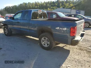 2006 Dodge Dakota SLT with VIN 1D7HW42K56S544472, listed as a Copart auction lot 73413914 with 187,616 mi miles and Salvage Title. Bid and sale history available at DreamBid. Image 2.