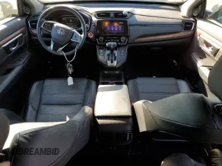 2021 Honda CR-V EX-L with VIN 7FARW2H80ME020658, listed as a Copart auction lot 70383074 with 17,535 mi miles and Salvage Title. Bid and sale history available at DreamBid. Image 8.