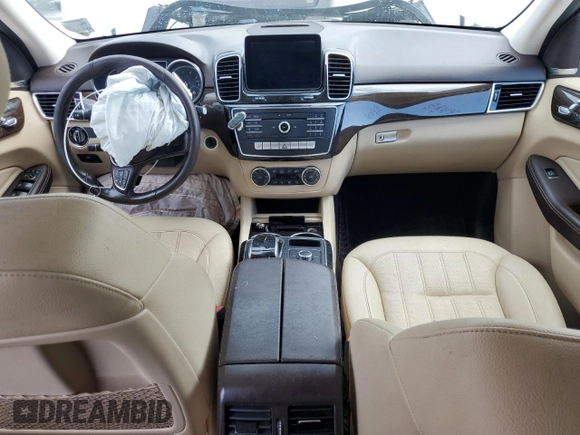 2017 Mercedes-Benz GLE 350 with VIN 4JGDA5JB0HA898208, listed as a Copart auction lot 61743115 with 104,562 mi miles and Salvage title. Bid and sale history available at DreamBid. Image 8.