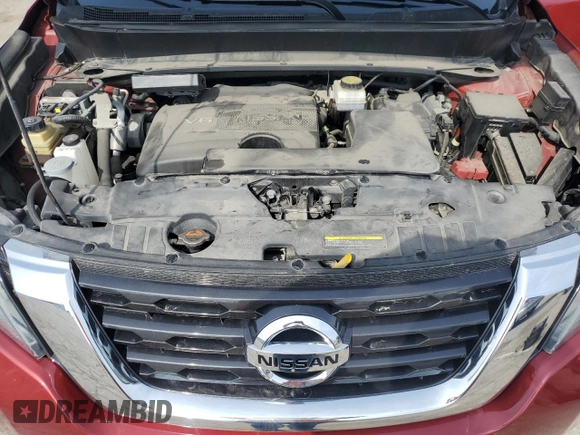 2017 Nissan Pathfinder SL with VIN 5N1DR2MM7HC903543, listed as a Copart auction lot 54756485 with 127,723 mi miles and Clean Title. Bid and sale history available at carsss.com. Image 12.