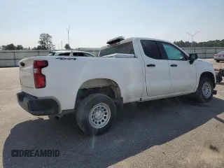 2022 Chevrolet Silverado 1500 Work Truck with VIN 1GCRDAEK9NZ545340, listed as a Copart auction lot 73321144 with Not Provided miles and Salvage Title. Bid and sale history available at DreamBid. Image 3.