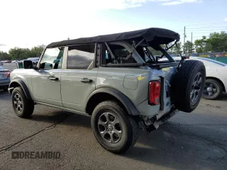 2022 Ford Bronco с VIN 1FMDE5BH0NLB40473, выставлен на аукционе Copart как лот 62125645 с пробегом 38 571 миль миль и Списание • Salvage title. История ставок и продаж доступна на DreamBid. Изображение 2.