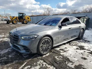 2023 Mercedes-Benz S-Class S 580 with VIN W1K6G7GB6PA195876, listed as a Copart auction lot 42567275 with 7,738 mi miles and Salvage Title. Bid and sale history available at carsss.com. Image 1.
