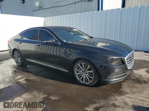 2015 Hyundai Genesis 5.0L with VIN KMHGN4JF7FU026120, listed as a Copart auction lot 52393715 with 194,722 mi miles and Clean Title. Bid and sale history available at carsss.com. Image 4.