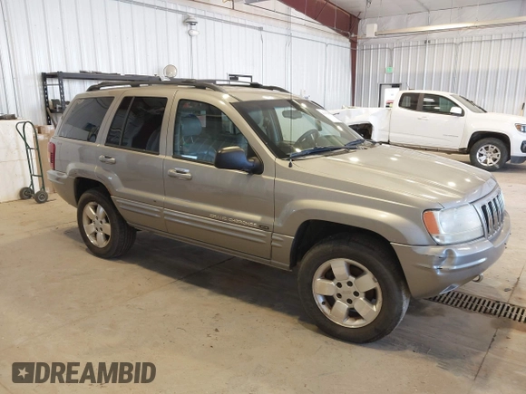 2001 Jeep Grand Cherokee Limited with VIN 1J4GW58S01C566671, listed as a IAAI auction lot 42193545 with 204,887 mi miles and . Bid and sale history available at DreamBid. Image 1.
