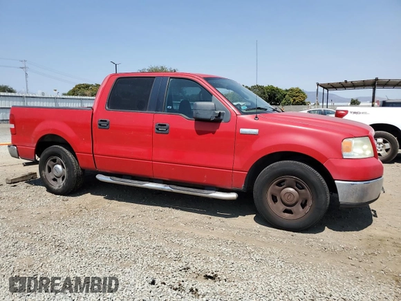 2006 Ford F-150 XLT with VIN 1FTRW12W96FB04831, listed as a Copart auction lot 63116385 with 111,162 mi miles and Salvage title. Bid and sale history available at DreamBid. Image 4.
