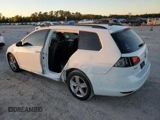 2015 Volkswagen Golf SportWagen TDI SE with VIN 3VWCA7AU1FM517119, listed as a Copart auction lot 80885134 with 62,106 mi miles and Salvage Title. Bid and sale history available at carsss.com. Image 2.