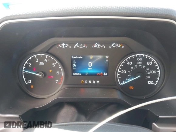2023 Ford F-150 XL with VIN 1FTEW1C80PKE77571, listed as a IAAI auction lot 41648122 with 49,196 mi miles and . Bid and sale history available at DreamBid. Image 7.