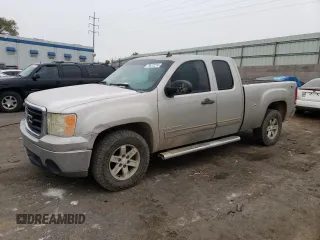 2009 GMC Sierra 1500 SLE with VIN 1GTEK29J99Z138801, listed as a Copart auction lot 79012214 with 179,748 mi miles and Salvage Title. Bid and sale history available at carsss.com. Image 1.