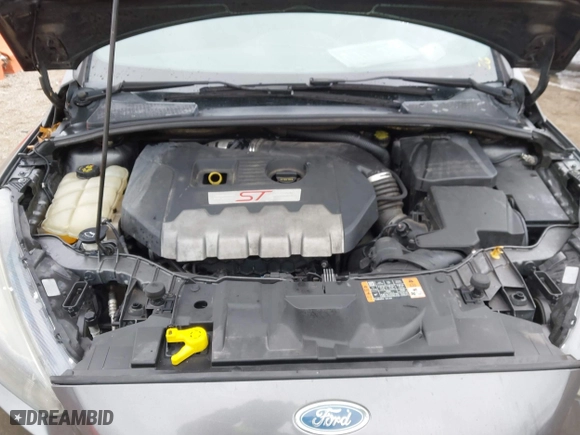 2015 Ford Focus ST with VIN 1FADP3L93FL321830, listed as a IAAI auction lot 41835529 with 106,901 mi miles. Bid and sale history available at carsss.com. Image 10.
