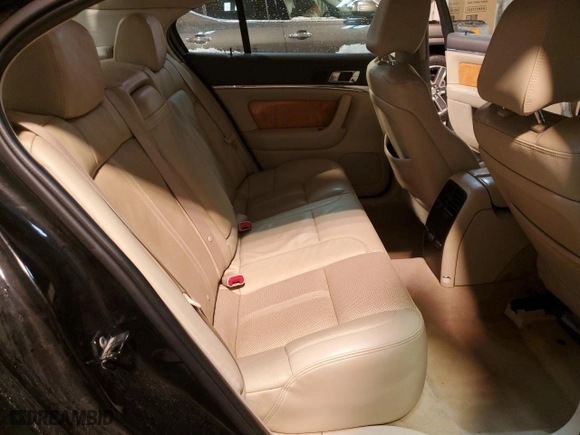 2010 Lincoln MKS with VIN 1LNHL9DR9AG608823, listed as a Copart auction lot 88173215 with 110,329 mi miles and Salvage Title. Bid and sale history available at carsss.com. Image 10.