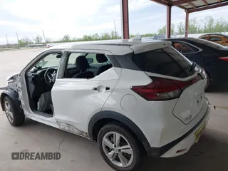 2021 Nissan Kicks S with VIN 3N1CP5BV4ML510992, listed as a IAAI auction lot 41907512 with 59,380 mi miles and . Bid and sale history available at DreamBid. Image 13.