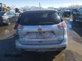 2015 Nissan Rogue SL with VIN 5N1AT2MV8FC848594, listed as a Copart auction lot 46157925 with Not Provided miles and Non Repairable. Bid and sale history available at DreamBid. Image 6.