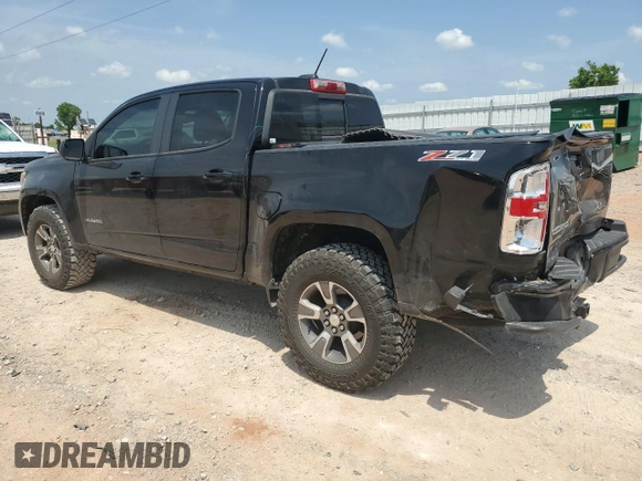 2016 Chevrolet Colorado 4WD Z71 with VIN 1GCGTDE3XG1366584, listed as a Copart auction lot 57827595 with 111,822 mi miles and Salvage title. Bid and sale history available at DreamBid. Image 2.
