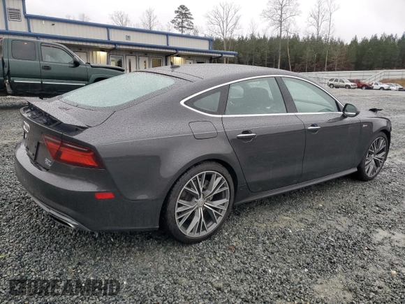 2017 Audi A7 Prestige with VIN WAU22AFC8HN043832, listed as a Copart auction lot 42412214 with 76,025 mi miles. Bid and sale history available at carsss.com. Image 3.