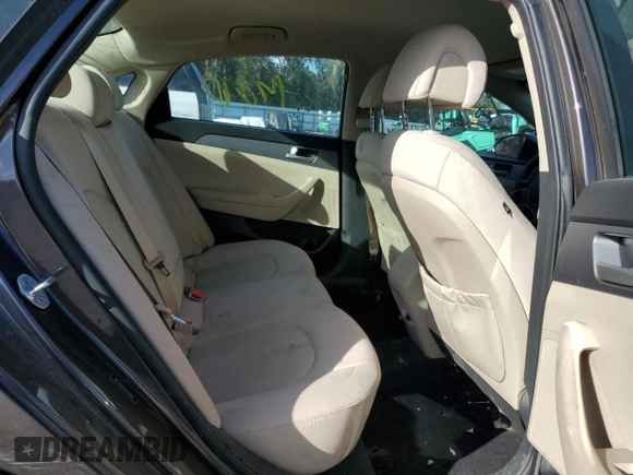 2017 Hyundai Sonata 2.4L z VIN 5NPE24AF6HH540980, wystawiony jako Copart lot #74983064 z przebiegiem 126 008 mil mil oraz Szkoda całkowita • Salvage title. Historia ofert i sprzedaży dostępna na DreamBid. Obrazek 10.