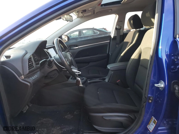2020 Hyundai Elantra SEL with VIN KMHD84LF9LU920980, listed as a Copart auction lot 51251515 with 48,249 mi miles and Salvage Title. Bid and sale history available at carsss.com. Image 7.