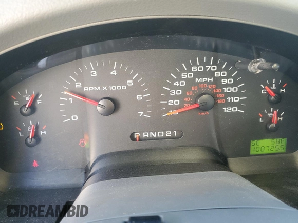 2008 Ford F-150 XL with VIN 1FTRF14548KD28152, listed as a Copart auction lot 85705294 with 108,725 mi miles and Salvage Title. Bid and sale history available at carsss.com. Image 9.