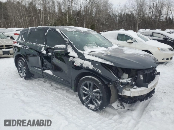 2023 Acura RDX w/A-Spec Package with VIN 5J8TC2H63PL800276, listed as a Copart auction lot 88324935 with 50,004 mi miles and Clean title. Bid and sale history available at DreamBid. Image 4.