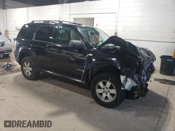 2008 Mercury Mariner with VIN 4M2CU81Z08KJ41917, listed as a Copart auction lot 63615345 with 257,823 mi miles and Salvage title. Bid and sale history available at DreamBid. Image 4.