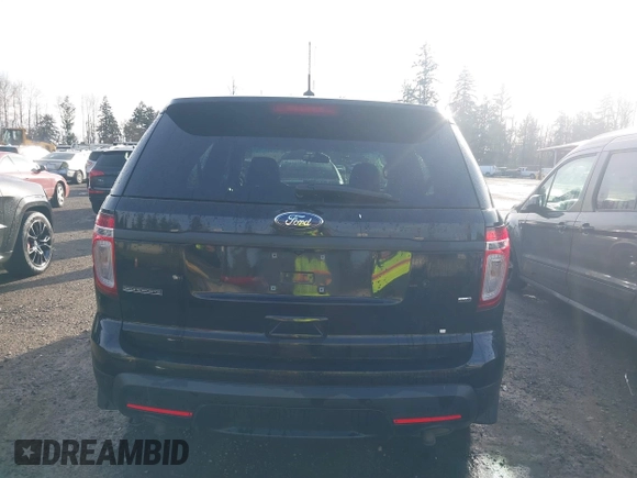 2015 Ford Utility Police Interceptor with VIN 1FM5K8AR1FGA04470, listed as a IAAI auction lot 41802824 with 109,577 mi miles. Bid and sale history available at carsss.com. Image 16.