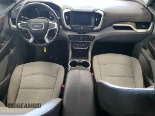 2021 GMC Terrain SLE with VIN 3GKALTEV7ML341748, listed as a Copart auction lot 89196355 with 41,618 mi miles and Salvage Title. Bid and sale history available at carsss.com. Image 8.