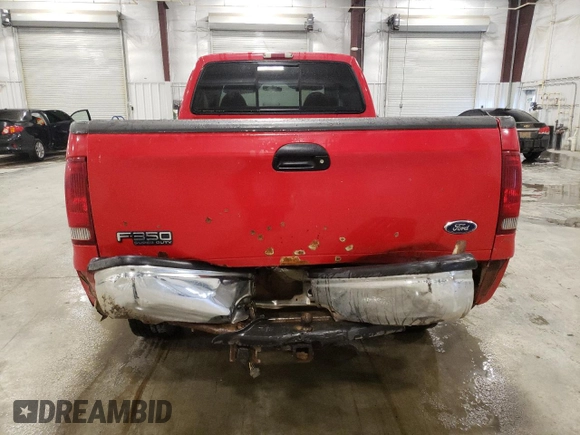 2001 Ford F-350 XL with VIN 3FTSW31F81MA31555, listed as a Copart auction lot 78912644 with 242,268 mi miles and Salvage Title. Bid and sale history available at DreamBid. Image 6.