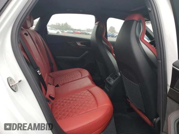 2021 Audi S4 Premium Plus with VIN WAUB4AF40MA024633, listed as a Copart auction lot 40762744 with 21,333 mi miles and Salvage Title. Bid and sale history available at carsss.com. Image 10.