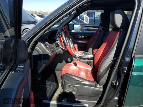2012 Land Rover Range Rover Sport SC Autobiography with VIN SALSP2E45CA727525, listed as a Copart auction lot 45533335 with 0 mi miles and Salvage Title. Bid and sale history available at carsss.com. Image 7.