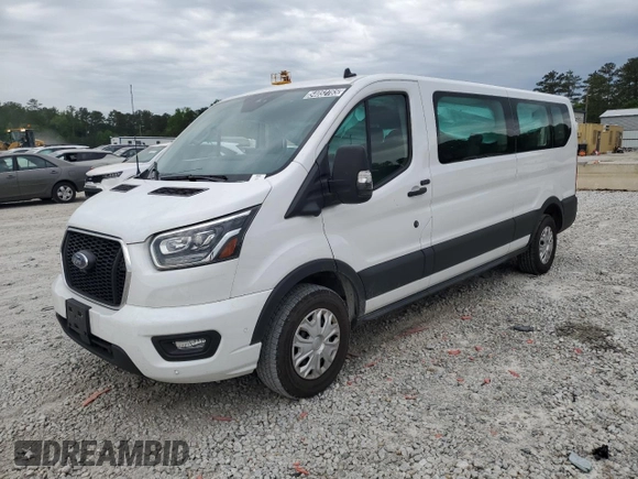 2023 Ford Transit Passenger XL с VIN 1FBAX2Y82PKA49323, выставлен на аукционе Copart как лот 54052765 с пробегом 54 768 миль миль и Чистый • Clean title. История ставок и продаж доступна на DreamBid. Изображение 1.