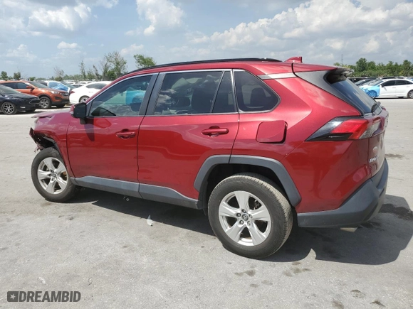 2019 Toyota RAV4 XLE with VIN 2T3W1RFV1KC014598, listed as a Copart auction lot 51783125 with 48,851 mi miles and Salvage Title. Bid and sale history available at carsss.com. Image 2.