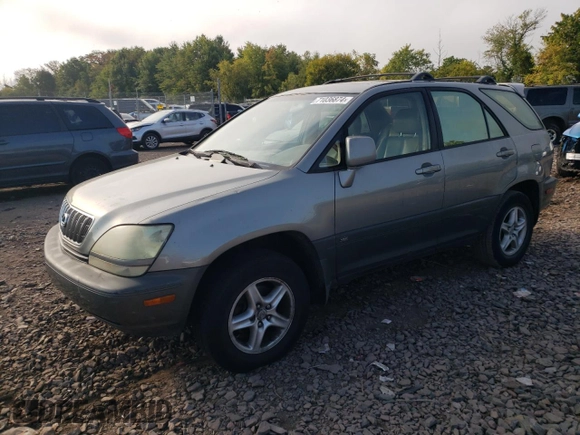 2002 Lexus RX 300 with VIN JTJHF10U820274394, listed as a Copart auction lot 71036874 with 185,606 mi miles and Clean Title. Bid and sale history available at carsss.com. Image 1.