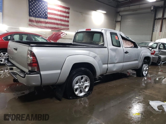 2010 Toyota Tacoma with VIN 5TEUX4EN2AZ714643, listed as a Copart auction lot 45962485 with 0 mi miles and Salvage Title. Bid and sale history available at carsss.com. Image 3.